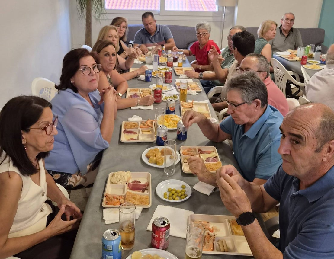 Cena de Convivencia en la Semana del Mayor