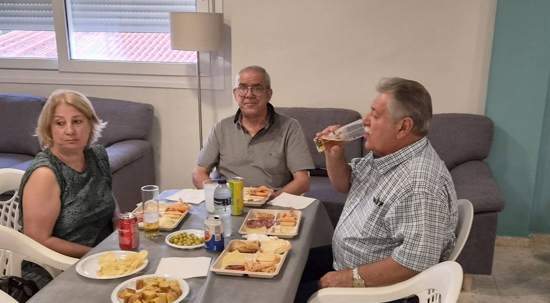 Cena de Convivencia en la Semana del Mayor