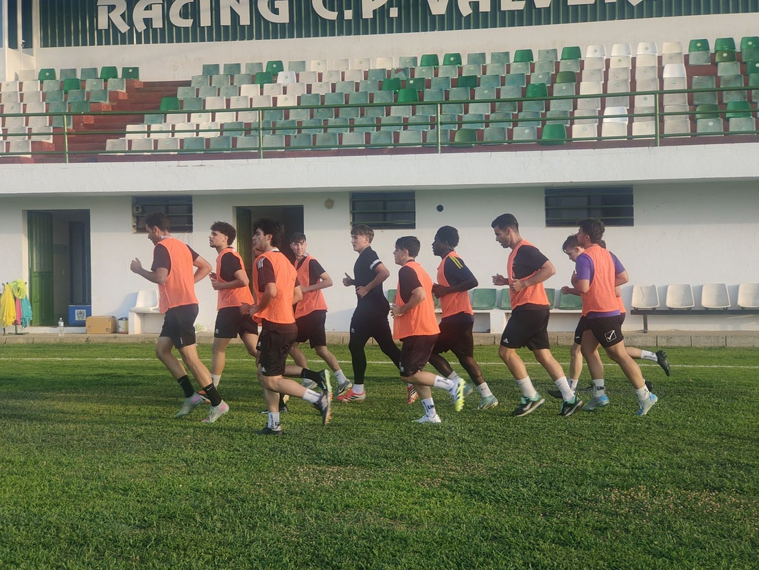 Primeros entrenamientos del Racing CP Valverdeño