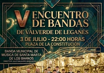 El V Encuentro de Bandas será el próximo viernes 3 de julio