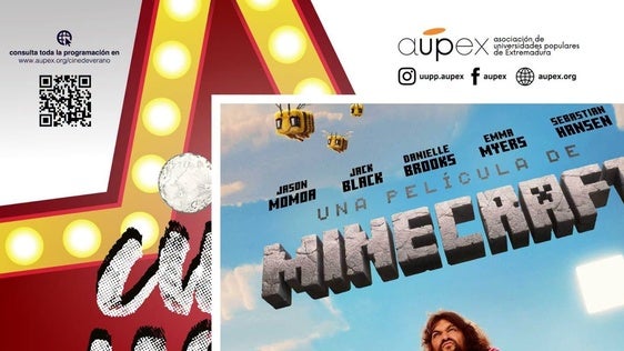 El cine de verano regresa a Valverde con 'Una película de Minecraft'