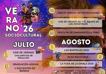 El Ayuntamiento publica la programación estival