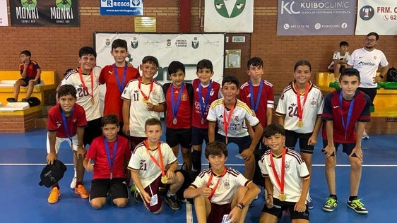 Finalistas en la categoría alevín-infantil