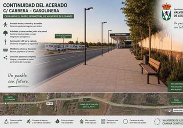 Aprobada la ampliación del paseo entre la calle Carrera y la estación de Servicio Iberdoex de Las Mathiñas