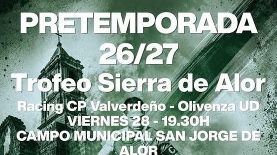 El Racing afronta esta tarde las semifinales del Trofeo Sierra de Alor