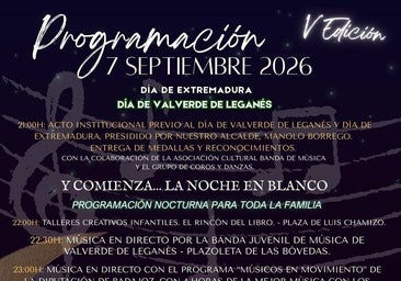 Valverde celebrará su Día y el de Extremadura el próximo 7 de septiembre