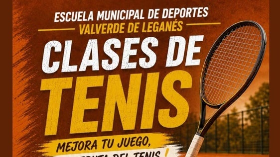 Inscripciones abiertas para las clases de tenis