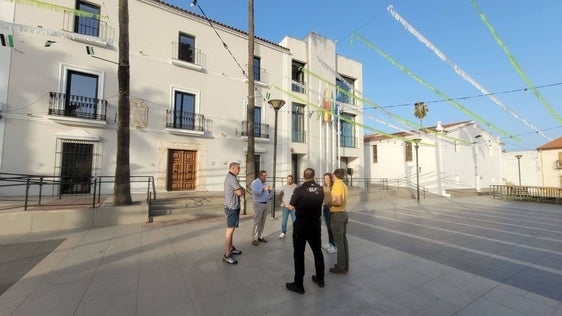 Durante la visita