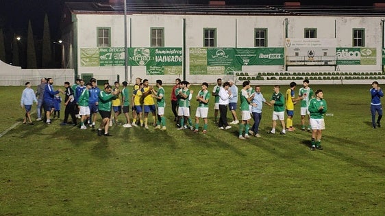Los valverdeños agradecen el apoyo de la afición