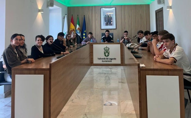 En el salón de plenos del ayuntamiento