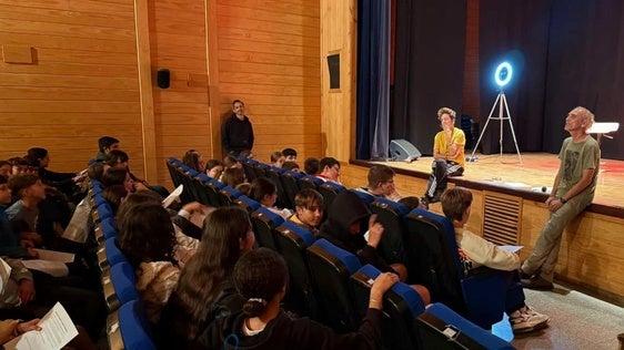 Durante la representación