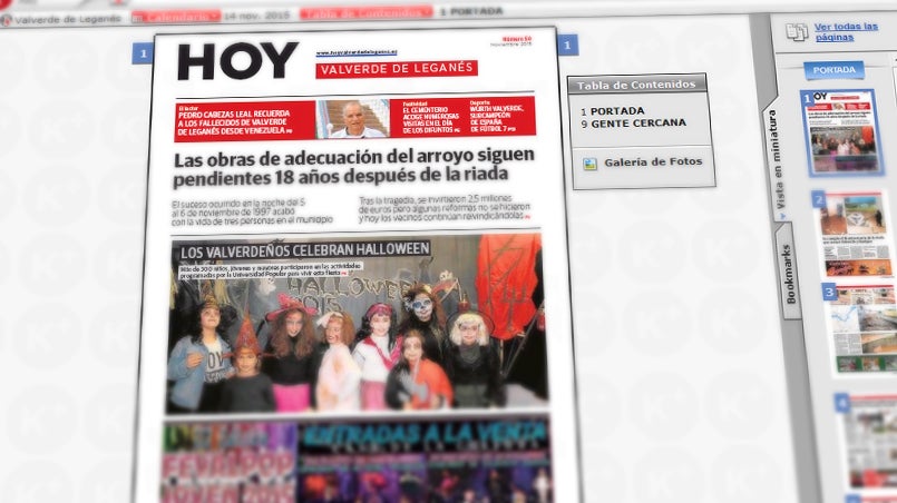 El periódico HOY Valverde de Leganés disponible en la nueva plataforma de Kiosko y Más