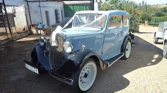Un Fiat Balilla de 1935, el turismo más antiguo que circula por el municipio