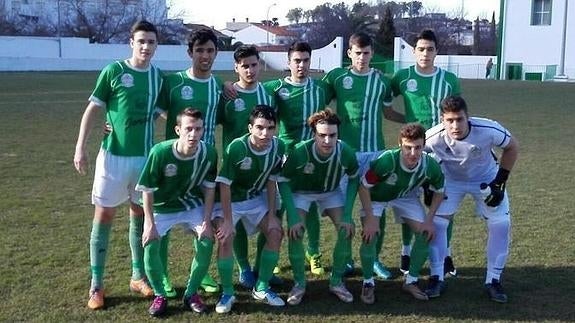 Equipo titular contra el Alburquerque