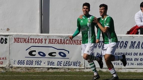 José Mari fue autor de dos de los cinco gole del Racing