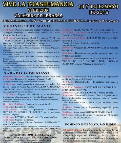Este fin de semana se celebra la VI Edición de “Vive la Trashumancia”