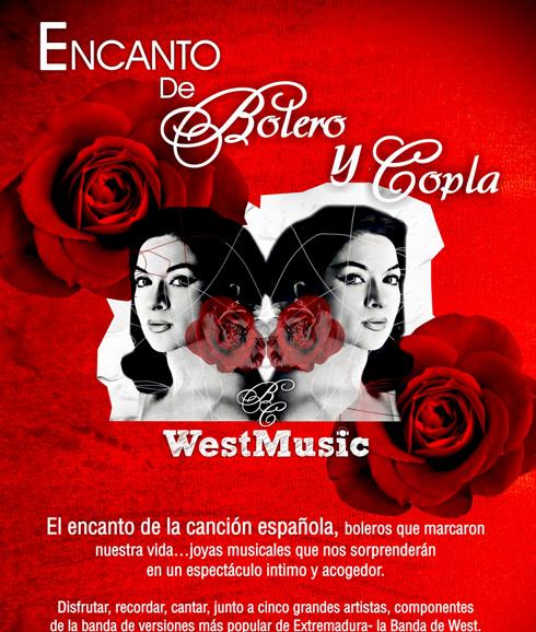 El domingo se celebra el espectáculo “Encanto de Bolero y Copla”
