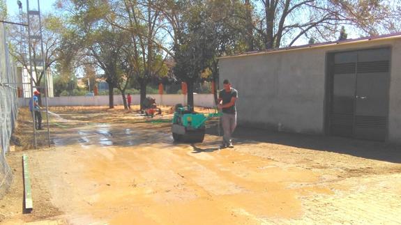 Nueva caseta de calefacción