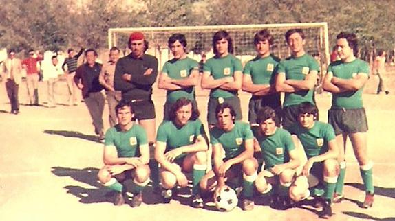 Alineación titular del Racing Valverdeño en aquel partido