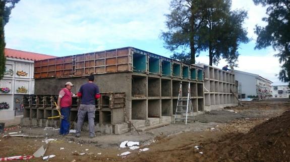 Construcción de nichos y columbarios para cenizas