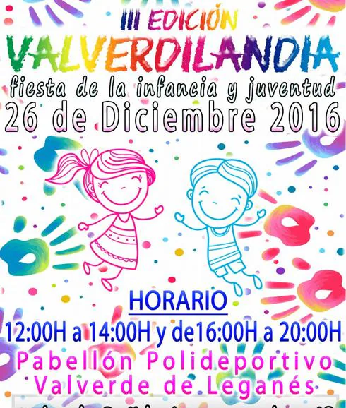 Este lunes se celebra la tercera edición de Valverdilandia
