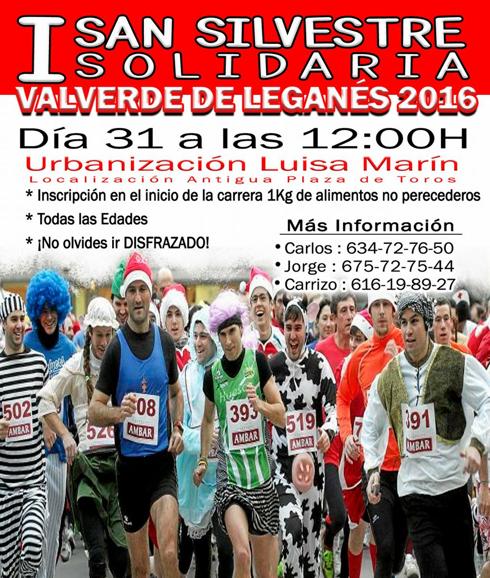 Mañana se celebra la I San Silvestre Solidaria