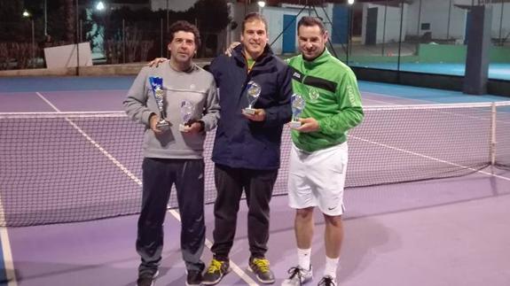 Luis Flores, Juan Fernando Gutiérrez y Sebastián Soriano, ganadores de la Copa Davis de tenis