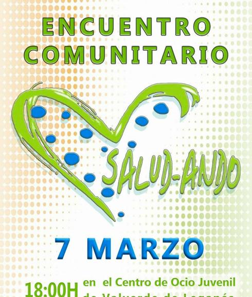 Este martes se celebra el Encuentro Comunitario «Salud-Ando»