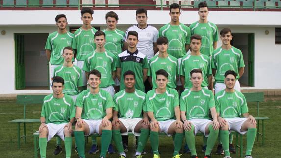Foto oficial del quipo juvenil
