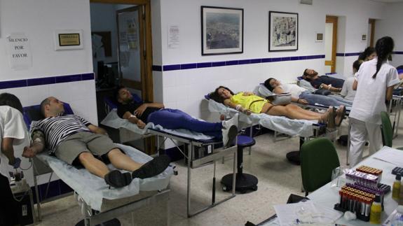 Donaciones de sangre en Valverde de Leganés