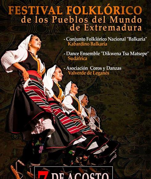 Mañana lunes, música, bailes y color con el Festival Folklórico los Pueblos del Mundo