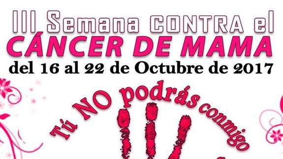 Programación para la III Semana Contra el Cáncer