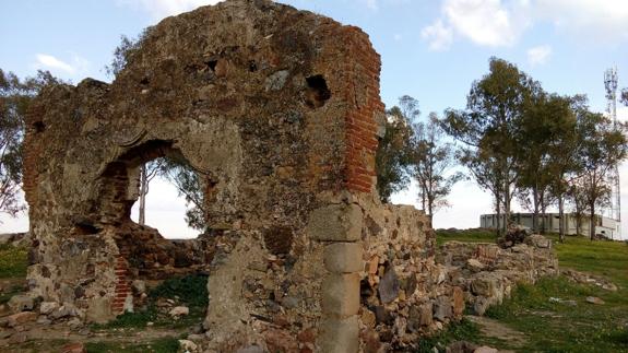 Estado actual de la Ermita del cerro de Los Mártires