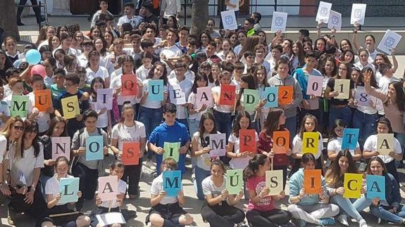 Foto de familia de la actividad