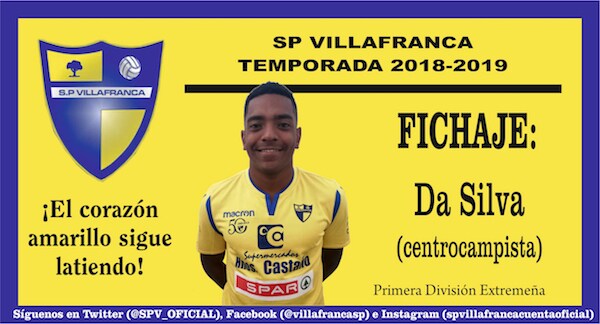 Sebastiao Lourenco Da Silva Neto, nuevo jugador de la SP Villafranca. 