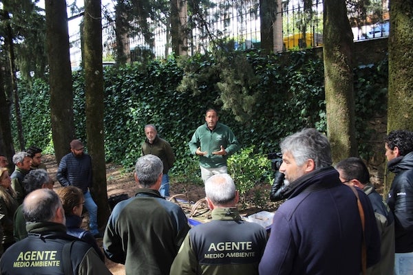 Asistentes al curso de formación de AMUS. 