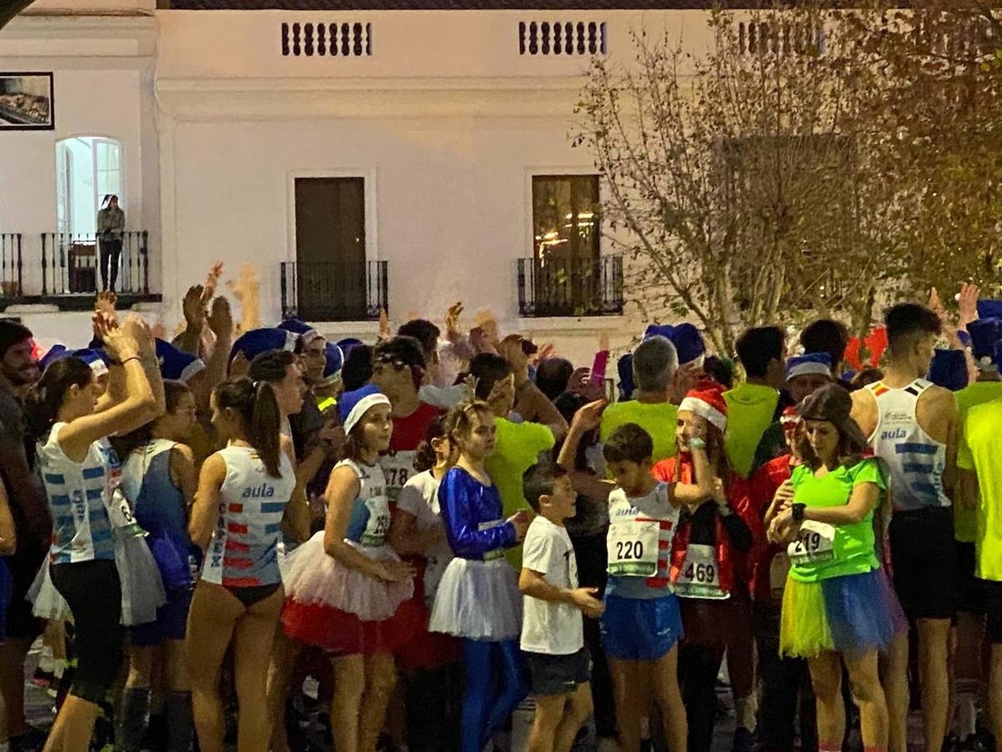 Inicio de la VII San Silvestre Villafranca 