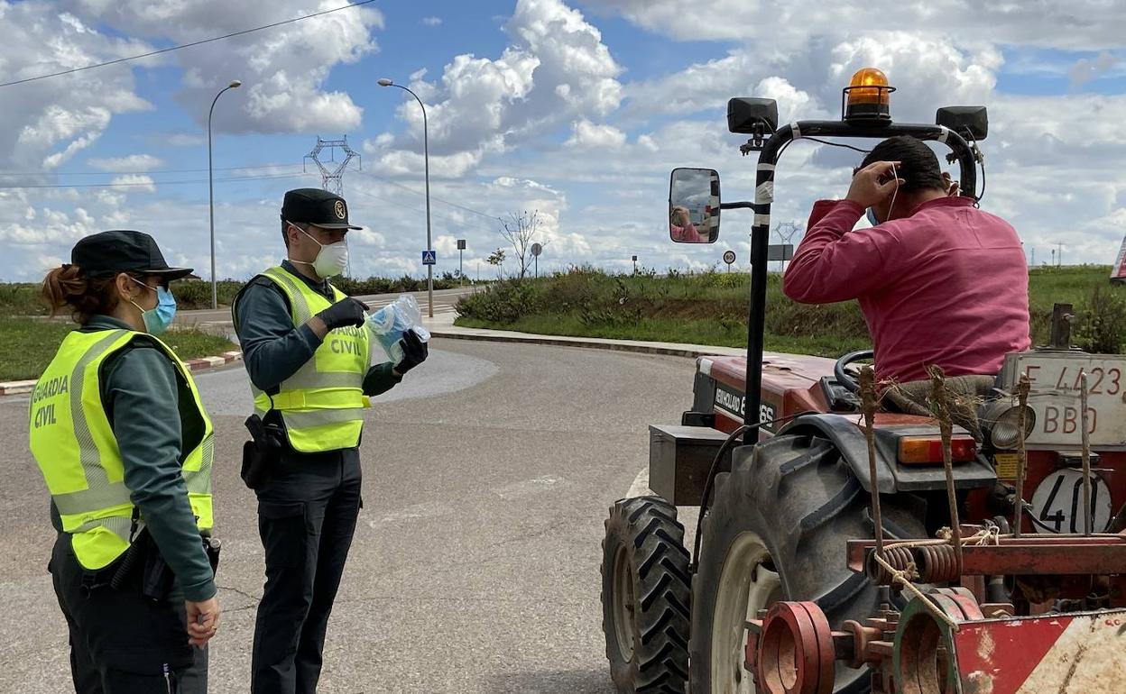 Las mascarillas del Gobierno llegan a Villafranca