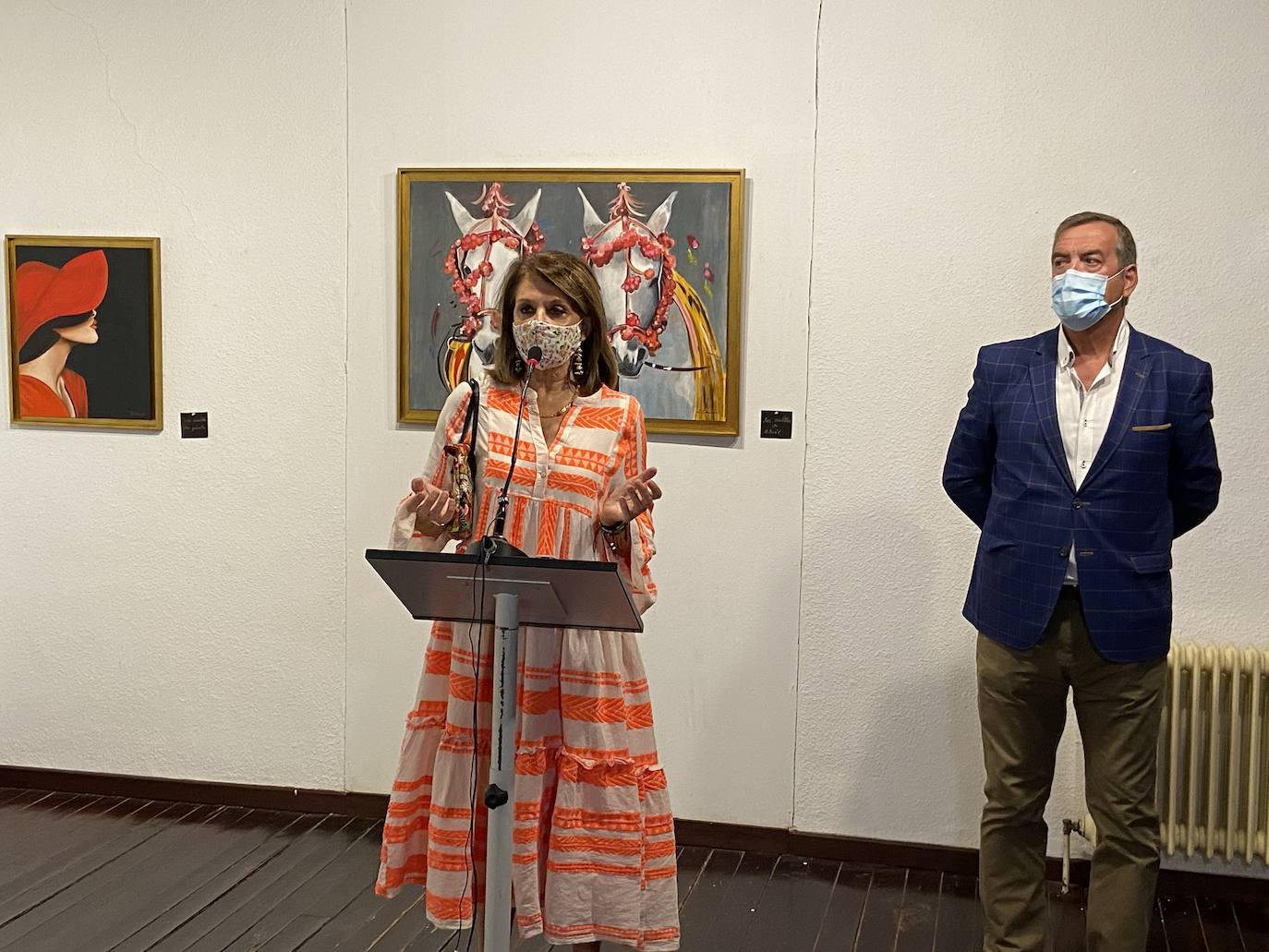 Fotos: Exposición taurina "Tarde de Gloria" de Toña Chachón