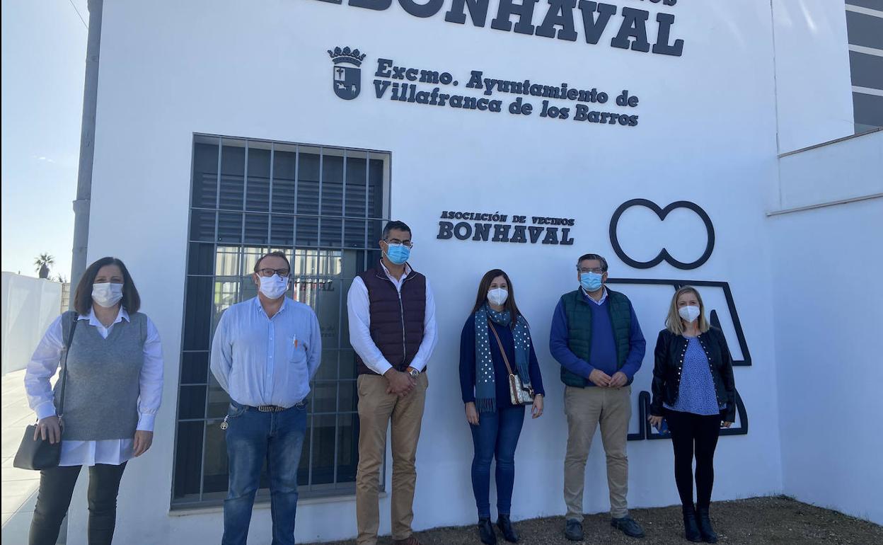 La nueva sede de la asociación de vecinos Bonhaval ha supuesto una inversión de 130.000 euros