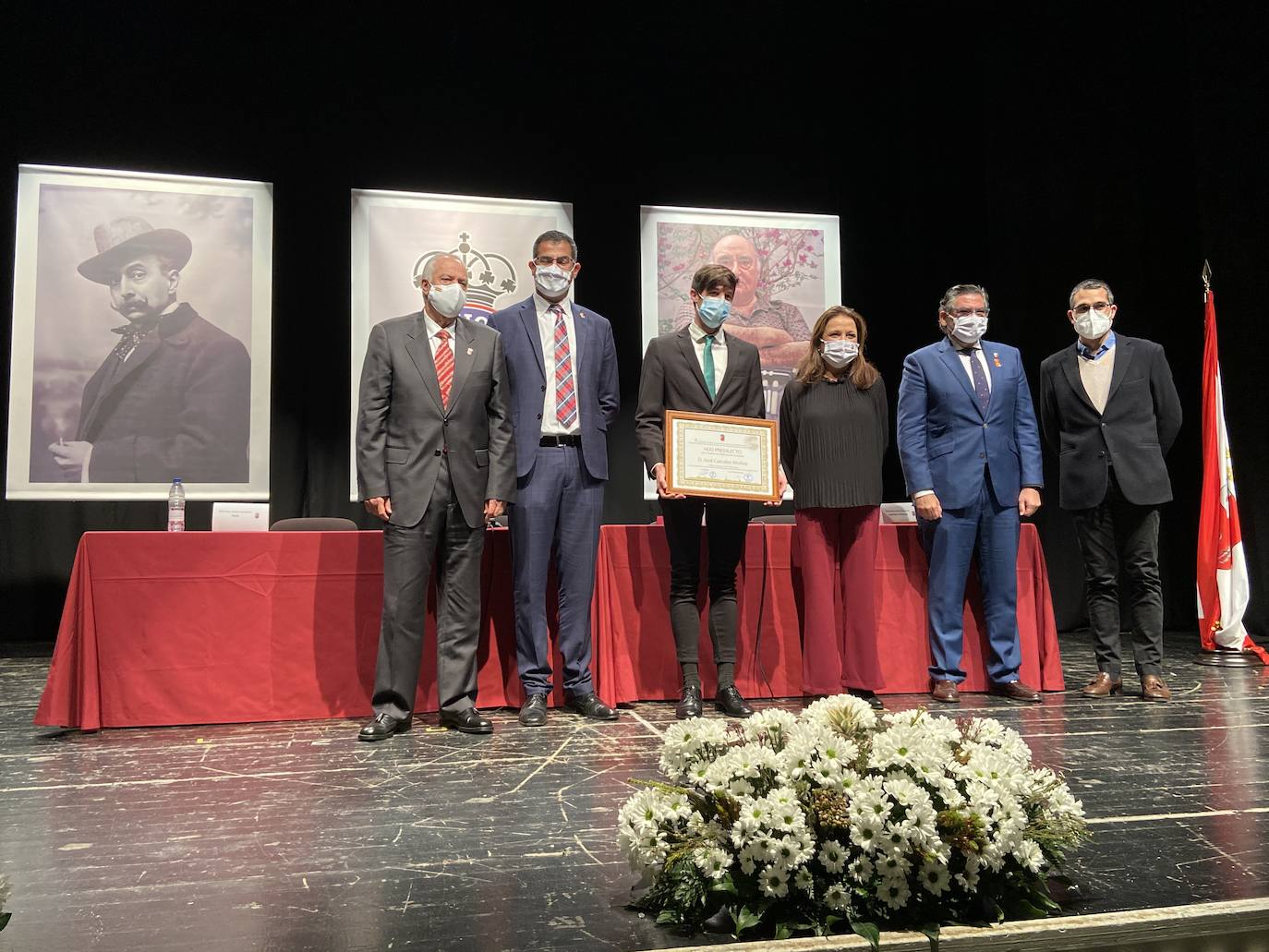 Fotos: Protección Civil, José Cascales Muñoz y Juan de la Peña, homenajeados en el ‘Día de la Ciudad’