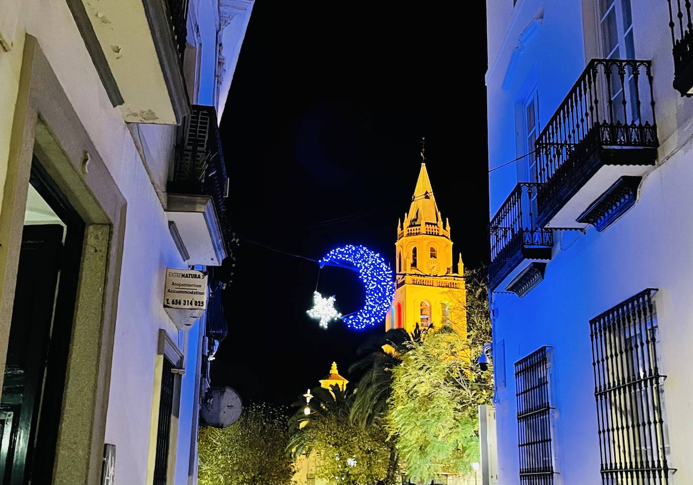 Fotos: La iluminación navideña inunda Villafranca
