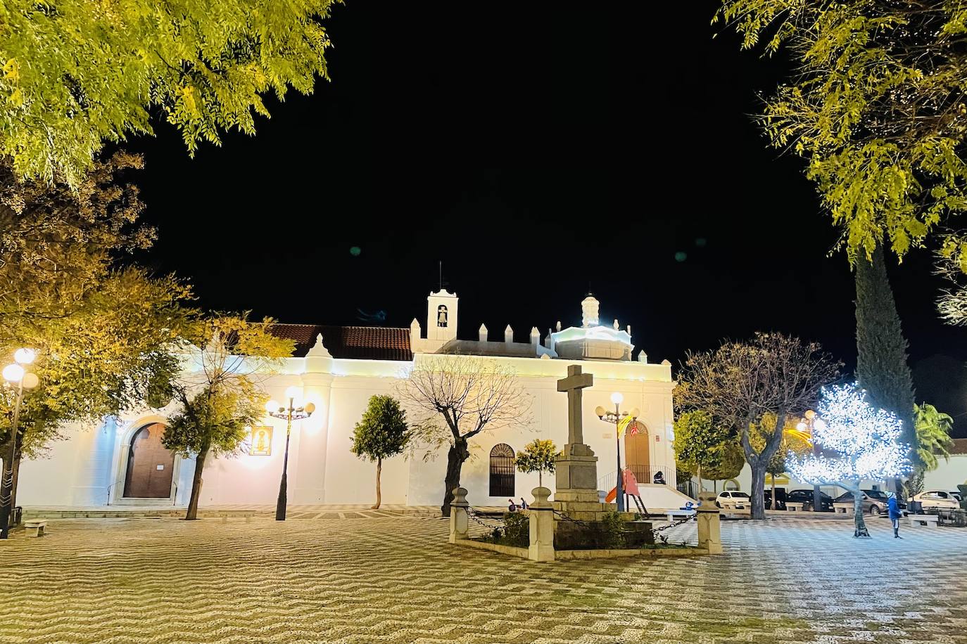 Fotos: La iluminación navideña inunda Villafranca