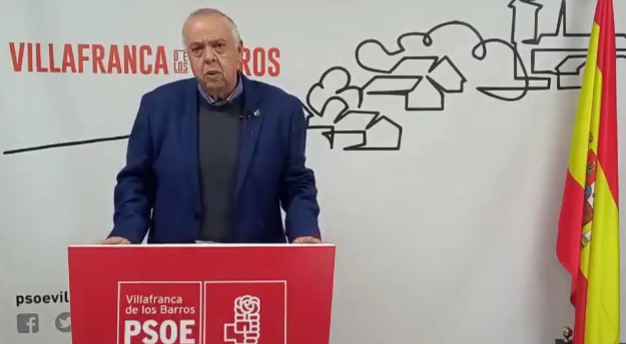 Ramón Ropero en rueda de prensa 