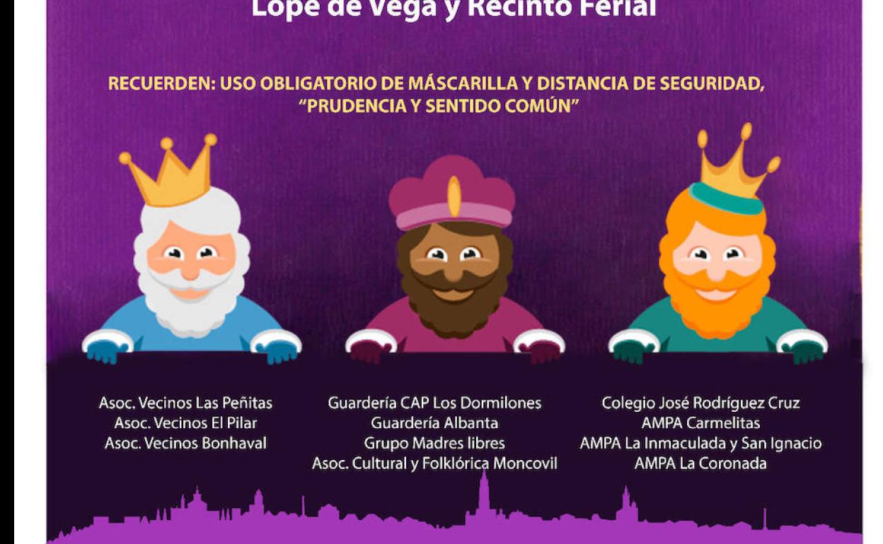 Los Reyes Magos de Oriente repartirán 2000kg de caramelos en la Cabalgata de Villafranca