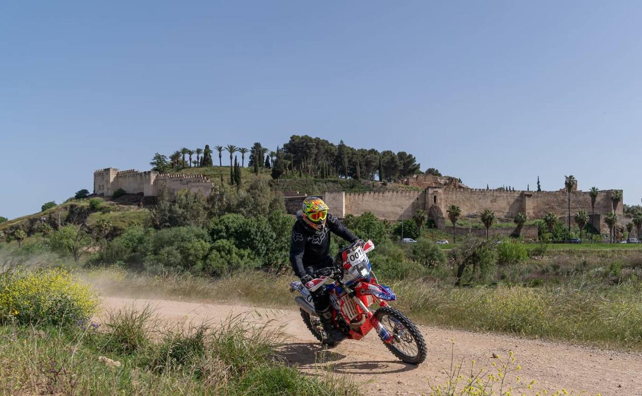 Pepe Flory en la VI edición de la Baja TT dehesa de Extremadura 