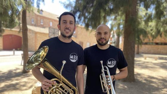 Dos jóvenes músicos villafranqueses en la European Brass Band Championship