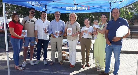La ruta #23J del Partido Popular de la provincia de Badajoz para en Villafranca