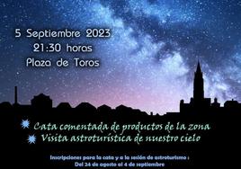 El Ayuntamiento realiza una sesión de astroturismo para disfrutar de la magia del cielo nocturno en Villafranca
