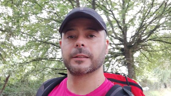 Antonio Ramírez hace el Camino de Santiago «solidario» para luchar contra el cáncer